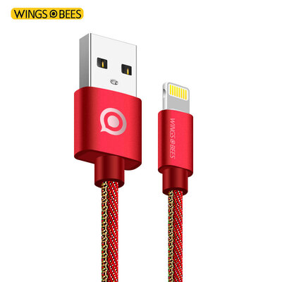 

Кабель Lightning для зарядки и передачи данных Wings of Bees