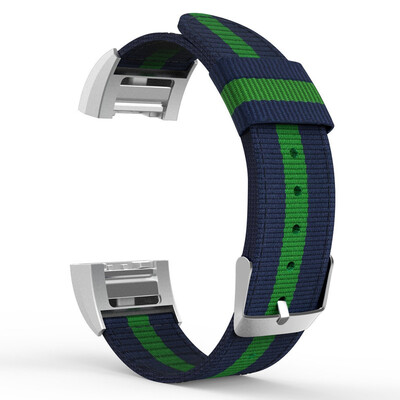 

Замена ECSEM НАТО группа для fitbit заряд 2 нейлоновый ремешок с подлинным Нержавеющая сталь Комплектующие