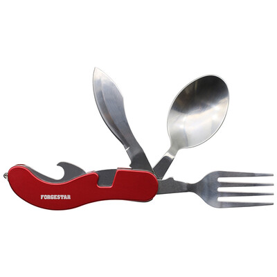 

Фадж Манчестер (Forgestar) семейный пикник на открытом воздух кемпинг нож и вилку ложки съемных многофункциональных портативного столовых приборов для пикника кварто фруктов нож сочетание складного путешествия