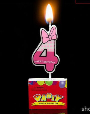 

Birthday Number Candles Cartoon Mouse Happy Birthday Candle Cake Cupcake Topper Party Decoration Supply