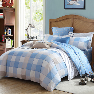 

Jingdong Supermarket Meng Jie home textiles produced MINI MEE bedding sets cotton printing four sets of children&39s bed sheets quilts high castle blue 15 m bed 200 230cm