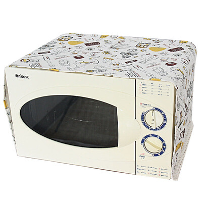 

Big foot like WZNH04 105 35CM cotton linen microwave oven cover dust cover oven cover single side pocket