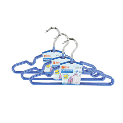 

Revitalization wrought iron multifunctional non-slip childrens hangers 18 Pack SJM9115