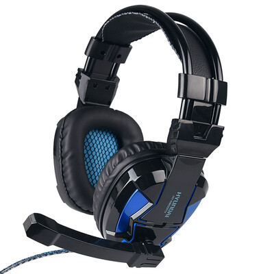 

Hyundai HYUNDAI HY-A800MV stereo game headphones mobile phones easy to drive good sound cool LED lights black&red