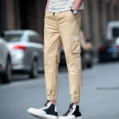 

2017 new autumn new men's casual fashion teen pants as gift for men