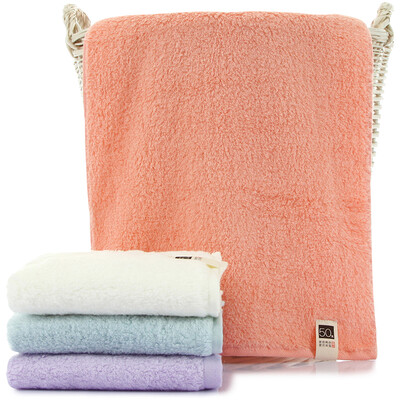 

Sanli 50 combed cotton twistless yarn quality living face towel 1 34 × 74cm soft moisturizing skin-friendly cotton candy towel white