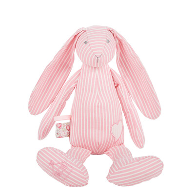 

Maon Nu Belle (Manon Des Pres) cloth calming doll comfort rabbit pink
