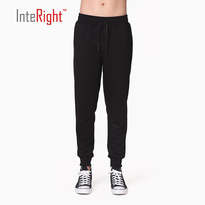 

INTERIGHT Men&39s Casual Pants Knitted Pants Black