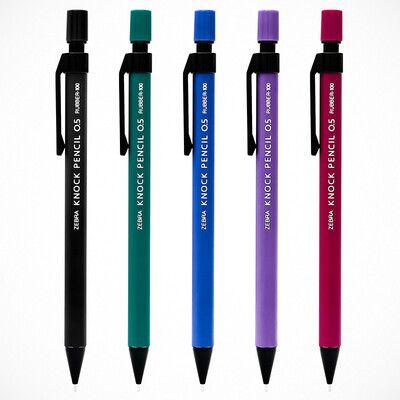 

Zebra card ZEBRA MP-100 activity pencil rubber pencil 05mm automatic color mixing 10 sticks