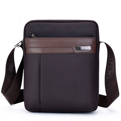 

Carneyroad Carnegie Новые Мужская сумка Бизнес Повседневная Сумка Сумка Сумка Водонепроницаемый Оксфорд Кофейный Браун CR-139