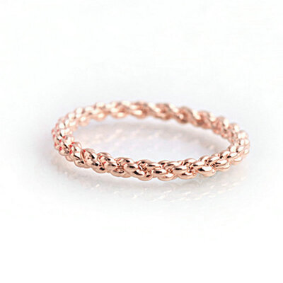 

Yoursfs® 18K White Gold Plated Unique Twist Ring 2014 Fresh New Fashion Jewelry