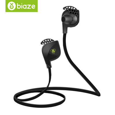 

BIAZE Wireless Sport Stereo Bluetooth Headset Music Headset Universal Bilateral Ear Hanging Ear Ear D01 Black