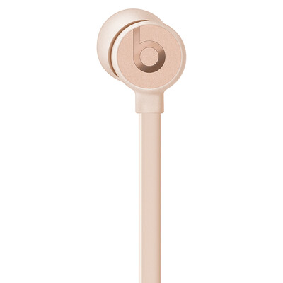 

Beats urBeats3 In-Ear Headphones - Matte Silver Lightning Interface Phone Headset Three-button Remote Control with Wheat