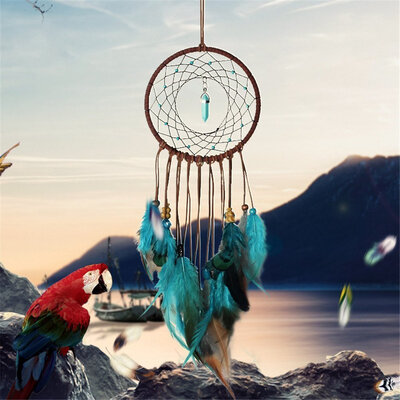 

Dream Catcher Handmade Traditional Feather Wall Hanging Home Decoration Decor Ornament Craft