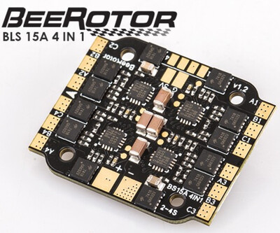 

BeeRotor BS15A 4in1 OneShotMultiShotDSHOT BLHeli_ ESC 2-4S