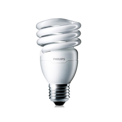 

Jingdong supermarket Philips PHILIPS standard spiral energy-saving lamps 8W warm white E27 big screw
