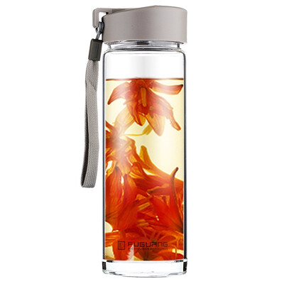 

Jingdong Supermarket] Fu Guang single layer with a large capacity of the end of the large-capacity glass 620ml black