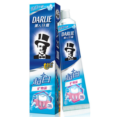 

Черный (Darlie) ультра белая зубная паста 190г (минеральные соли) (старая и новая упаковка случайное распределение)