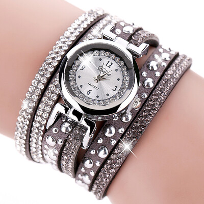 

часы женщины роскошь платье из кожи кулоны браслет наручные часы женщины кварцевые часы винтажные часы