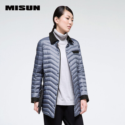 

2017 new arrival winter and autumn women's down coat jackets misun