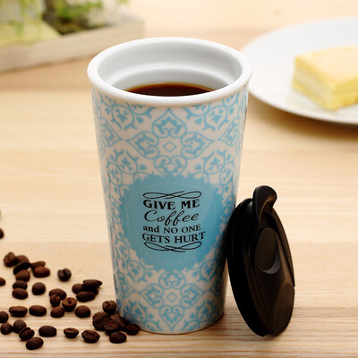 

A Ting Double frosted mosaic ceramic mug milk cup cup