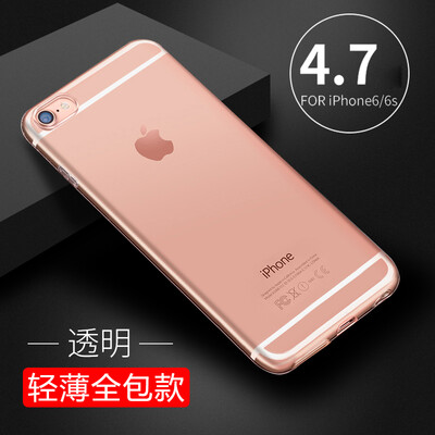 

[] Jingdong собственного Локк ROCK iPhone6 ​​/ 6с тонкого телефона оболочка силикон TPU мягкого чехол Apple, 6 / 6с защитной оболочки / телефонные аппараты прозрачны