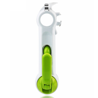

6 gold DEMETAL multi-function can opener can opener bottle opener stainless steel open bottle open pot open a variety of cans cupping Kai bottle tools
