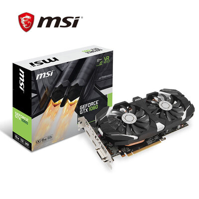 

MSI MSX GTX 1060 3GT OC GDDR5 192BIT PCI-E 30 graphics card