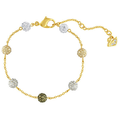 

SWAROVSKI BLOW GOLDEN BLUE GOLDEN BEAUTY GEMSTONE BRACELET