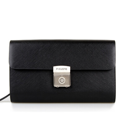 

P.kuone® Brand New men wallets famous brand mens wallet male money purses with Zipper Wallets New Design Purses