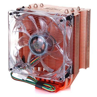 

Разгон 3 (PCCOOLER) Red Sea Extreme CPU радиатор (9CM smart mute fan / многоплатформенный / медный радиатор / 3 тепловая труба / с силиконовой смазкой)