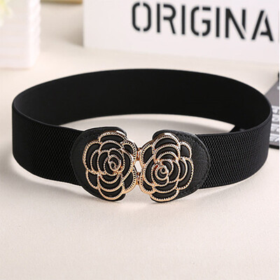 

2017 fashion new ladies waist belt elastic elastic dress skirt belt belt fashion belt women's casual women belt