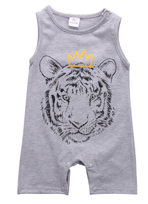 

Newborn Baby Boys Clothes Tiger Bodysuit Romper Jumpsuit Playsuit Outfits 0-24M