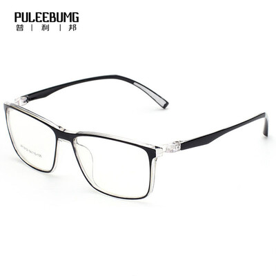 

Puleebumg spectacle frame men&women general sports type full frame of the influx of people simple myopia optical flat light P1