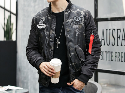 

Fashion cotton coats winter thickening trend of men 's cotton jacket jacket collar collar as a gift for men