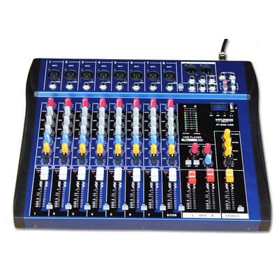 

Современный (HYUNDAI) CT-80S 8-полосная этап смесителем выступления конференции домашней сети КТВ петь Смеситель синий