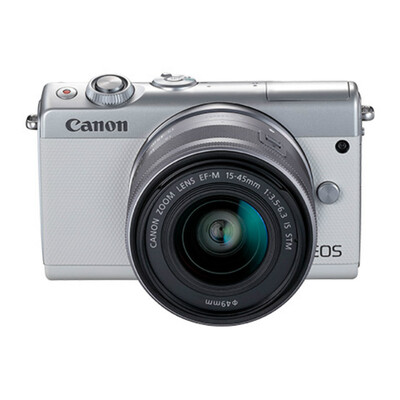 

Canon (Canon) EOS M100 белый миниатюрный одиночный комплект (EF-M 15-45mm F / 3.5-6.3 IS STM объектив)