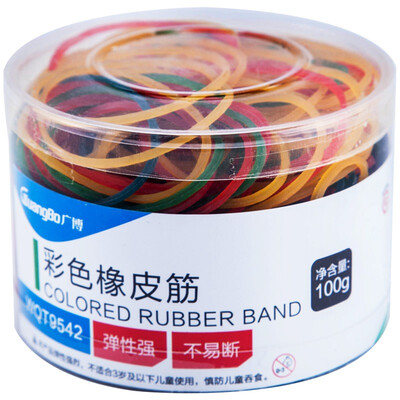 

Широкая (Guangbo) 100g цвет эластичной резинкой резинка резинка для офиса WQT9542