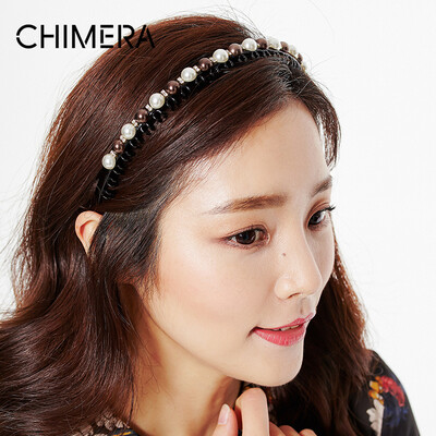 

Химера (CHIMERA) ювелирные изделия волос Dyna обручем оголовье заколка черный