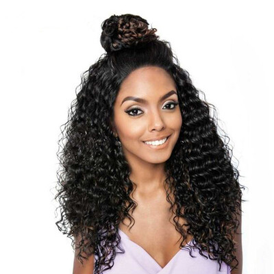 

TOP 7A Queen Hair Products Brazilian Deep Wave 3 Bundles/Lot Unprocessed Human Hair Weave Brazilian Virgin Hair Deep Curly 3Pcs