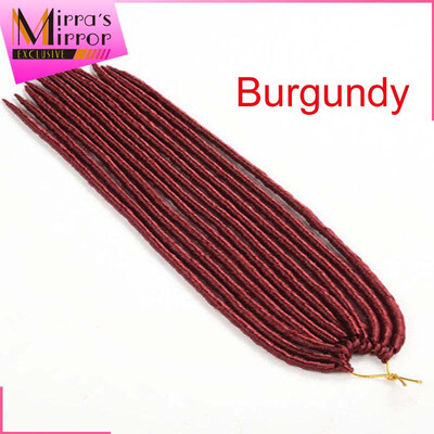 

Wholesale 9packsLot crochet twist hair synthetic faux locs crochet hair Kanekalon Soft dread Fauxlocs 14 18" for black women