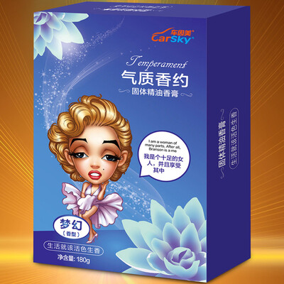 

Car Inmate Car Decoration Car Perfume Aromatherapy Car Car Perfume Solid Aromatherapy Essential Oil Air Freshness Odor Temperament Fantasy