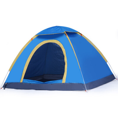 

El Monte ALPINT MOUNTAIN скорость открыть автоматическая ручная палатка открытый двойной семейный люкс двойной кемпинг кемпинг 610-331 синий