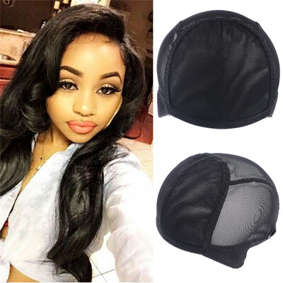 

Stretch Adjustable Wig Cap Hot Black Dome Cap For Wig Hair Net