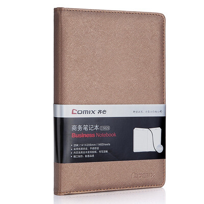 

Согласованные (COMIX) C5823 48K кожаный ноутбук / ноутбук / дневник 114 Black