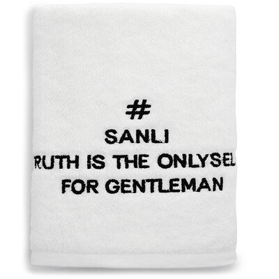 

Ли большой хлопковые полотенца для мужчин класса А 50 × 100 см удлиненной полосы из утолщенного ремня 280г 40S хлопок полотенце-белых