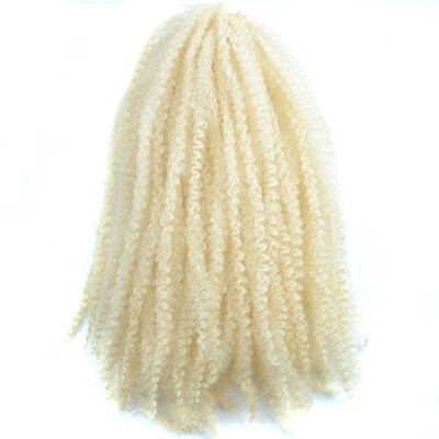 

18 '' Afro Kinky Twist Braids Hair Crochet Braids Hair Curl Crochet Synthetic Braiding Hair 100g/Piece Brown Black Purple Color