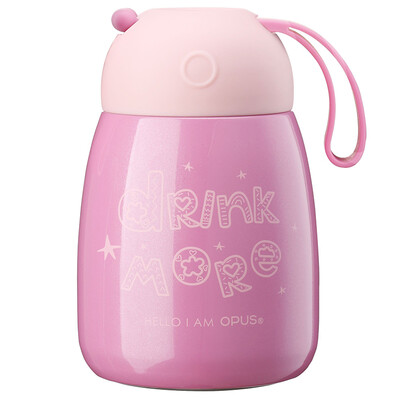 

опус 304 Кружки из нержавеющей стали портативной бутылки воды студента чашка мини творческих дети Tatu чашка 300мл фиолетовый таро