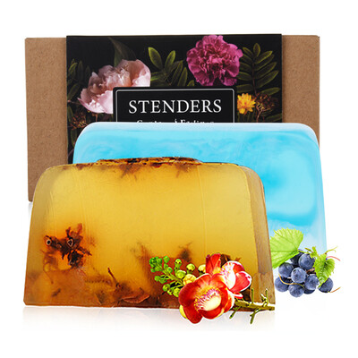 

STENDERS Cranberry Blizzard Soap Kit 100g * 2 (Deep Cleaning Latvian imports