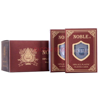 

Taiwan National high NOBLE plastic mattress poker T-1803 blue original imported 6 loaded